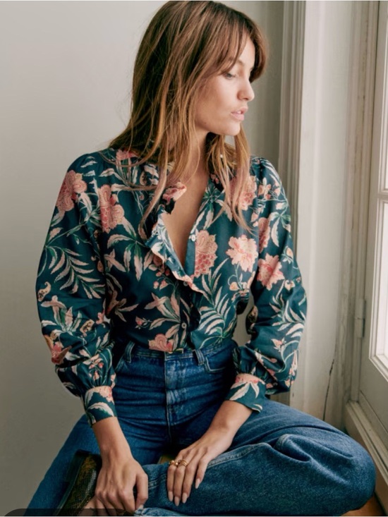 Sezane Tops - Sezane Chlo Shirt (size 42)